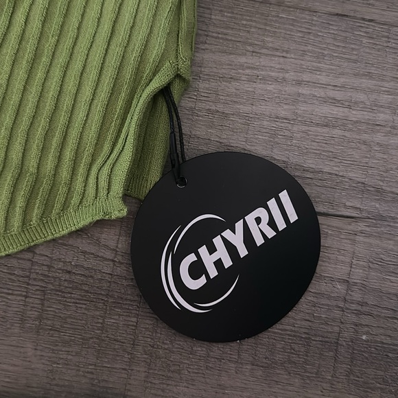 NWT Light Green Summer Skirt and Tube Top Set - Picture 2 of 2